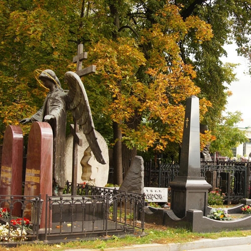 Ваганьковское кладбище в Москве